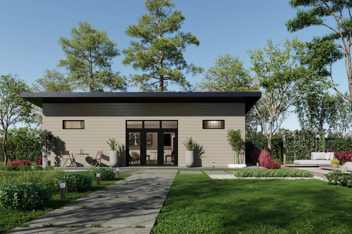 The Henry ADU model exterior